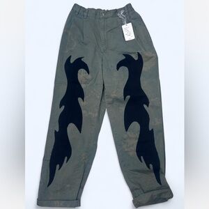 hijulez embroidered trousers